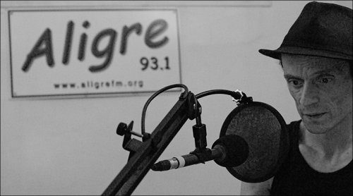 Mano au micro d'Aligre FM